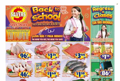 Savers Cost Plus (TX) Weekly Ad Flyer Specials August 16 to August 22, 2023