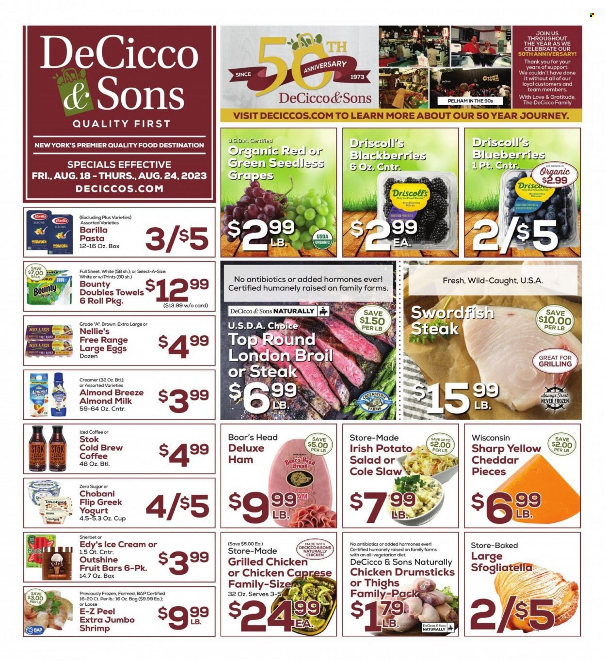 DeCicco & Sons (NY) Weekly Ad Flyer Specials August 18 to August 24, 2023