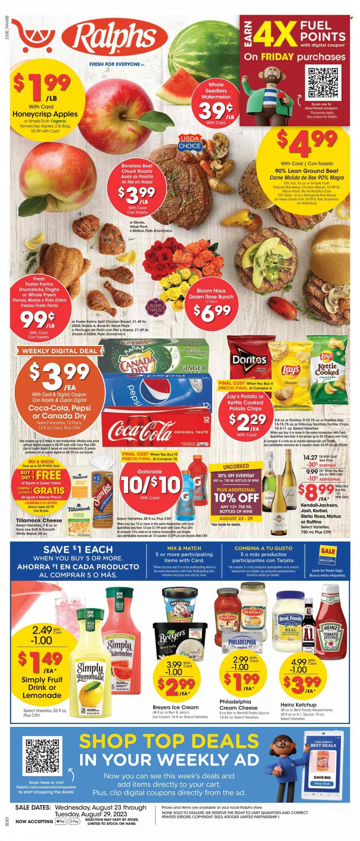 Ralphs (CA) Weekly Ad Flyer Specials August 23 to August 29, 2023