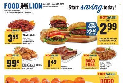Food Lion (SC) Weekly Ad Flyer Specials August 23 to August 29, 2023