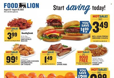 Food Lion (NC) Weekly Ad Flyer Specials August 23 to August 29, 2023