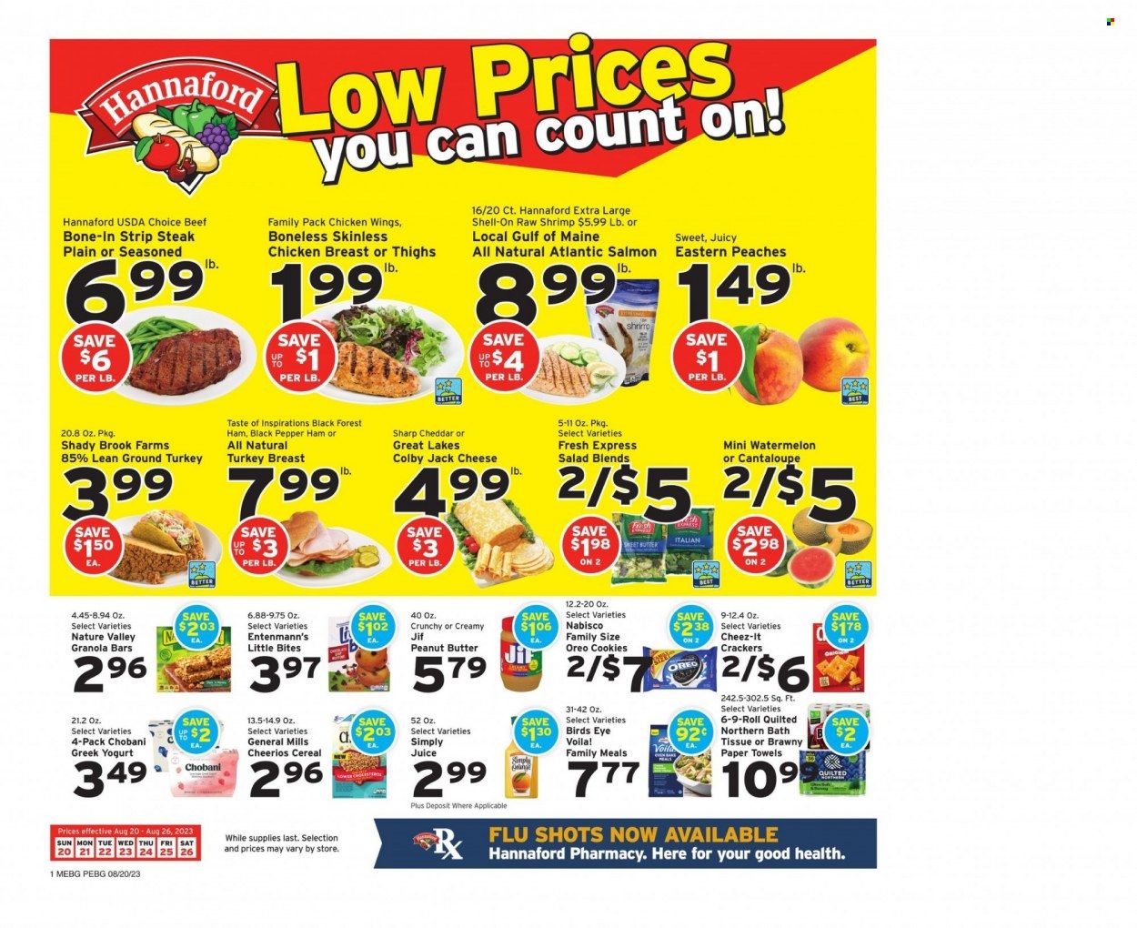 Hannaford (ME) Weekly Ad Flyer Specials August 20 to August 26, 2023