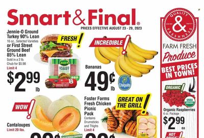 Smart & Final (CA) Weekly Ad Flyer Specials August 23 to August 29, 2023