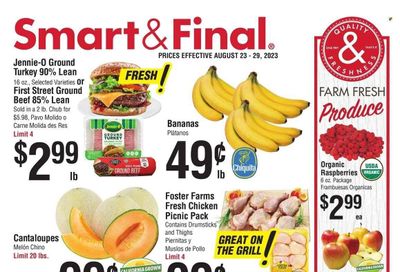Smart & Final (CA) Weekly Ad Flyer Specials August 23 to August 29, 2023