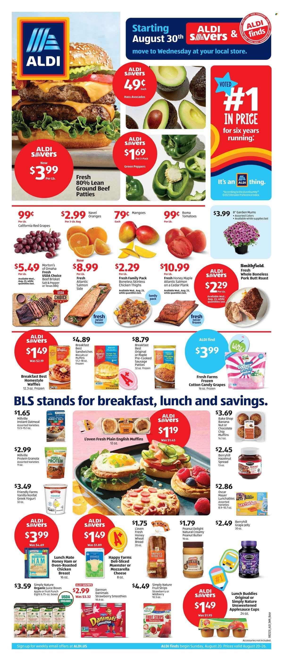 ALDI (CT, MA, NY, VT) Weekly Ad Flyer Specials August 20 to August 26, 2023