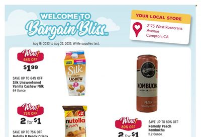 Grocery Outlet (CA, ID, OR, PA, WA) Weekly Ad Flyer Specials August 16 to August 29, 2023