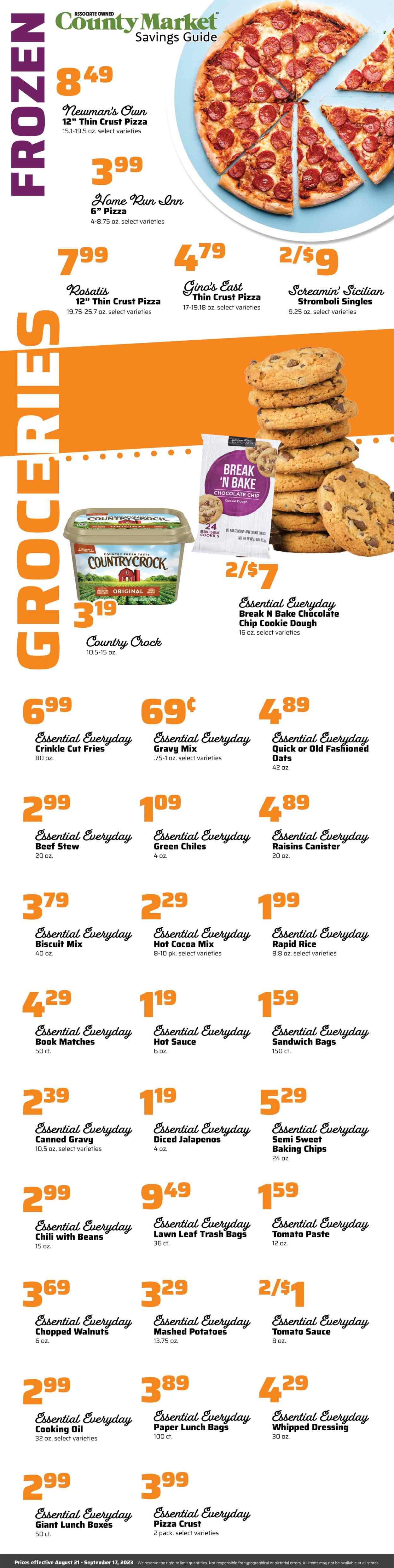 County Market (IL, IN, MO) Weekly Ad Flyer Specials August 21 to September 17, 2023