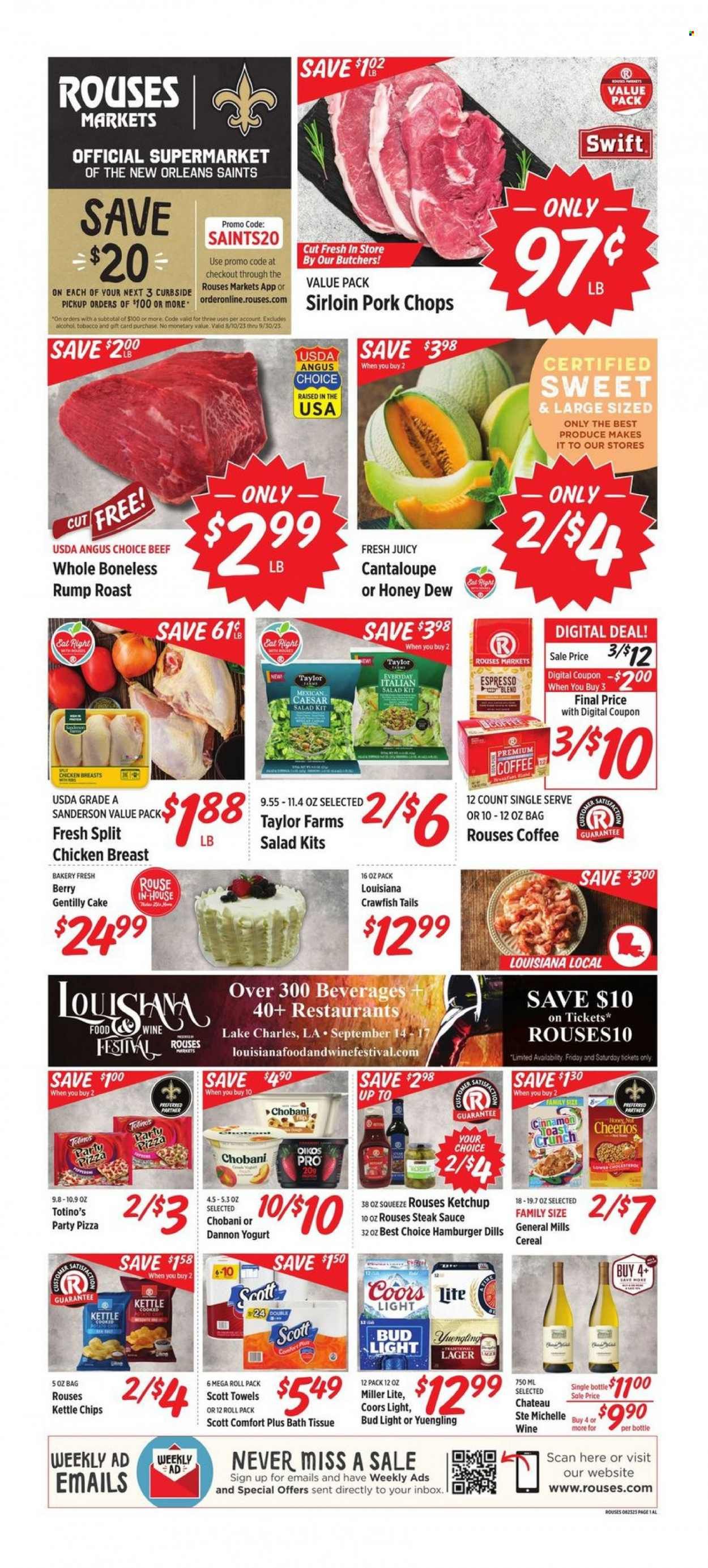 Rouses Markets (AL) Weekly Ad Flyer Specials August 23 to August 30, 2023