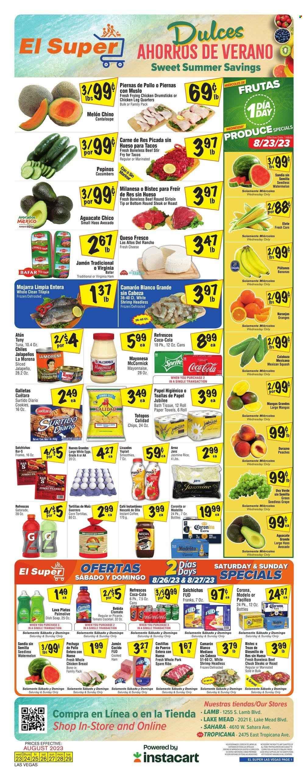 El Super (NV) Weekly Ad Flyer Specials August 23 to August 29, 2023