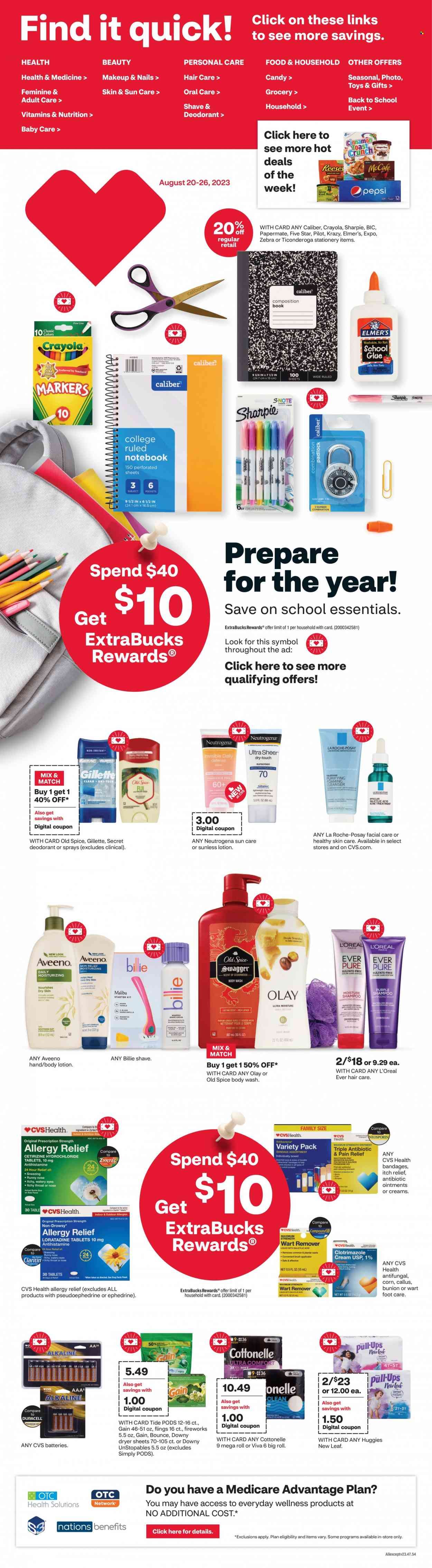 CVS Pharmacy Weekly Ad Flyer Specials August 20 to August 27, 2023