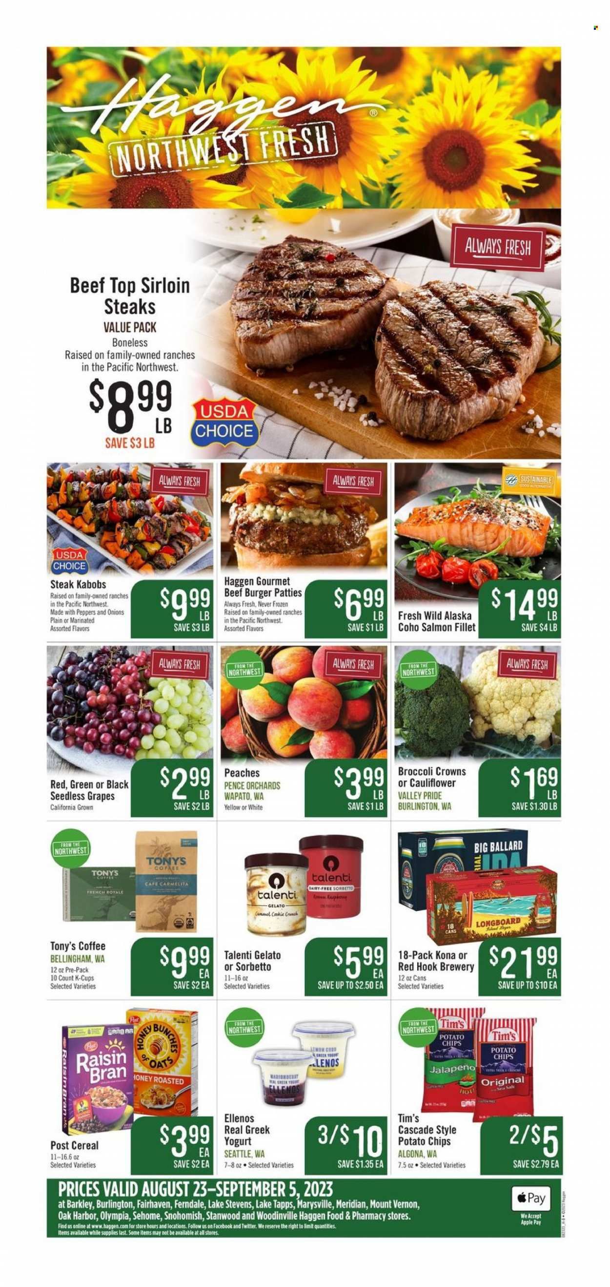 Haggen (WA) Weekly Ad Flyer Specials August 23 to September 5, 2023