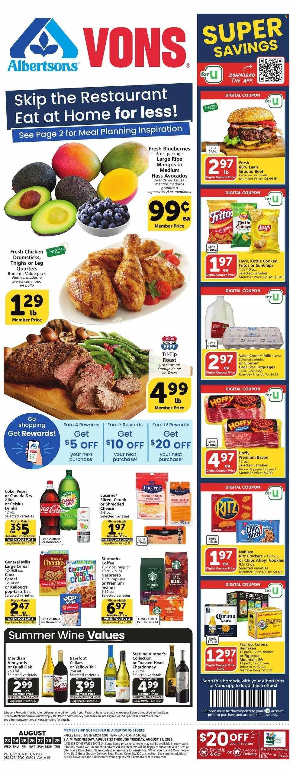 Vons (CA) Weekly Ad Flyer Specials August 23 to August 29, 2023