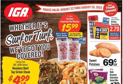 IGA (KY) Weekly Ad Flyer Specials August 23 to August 29, 2023