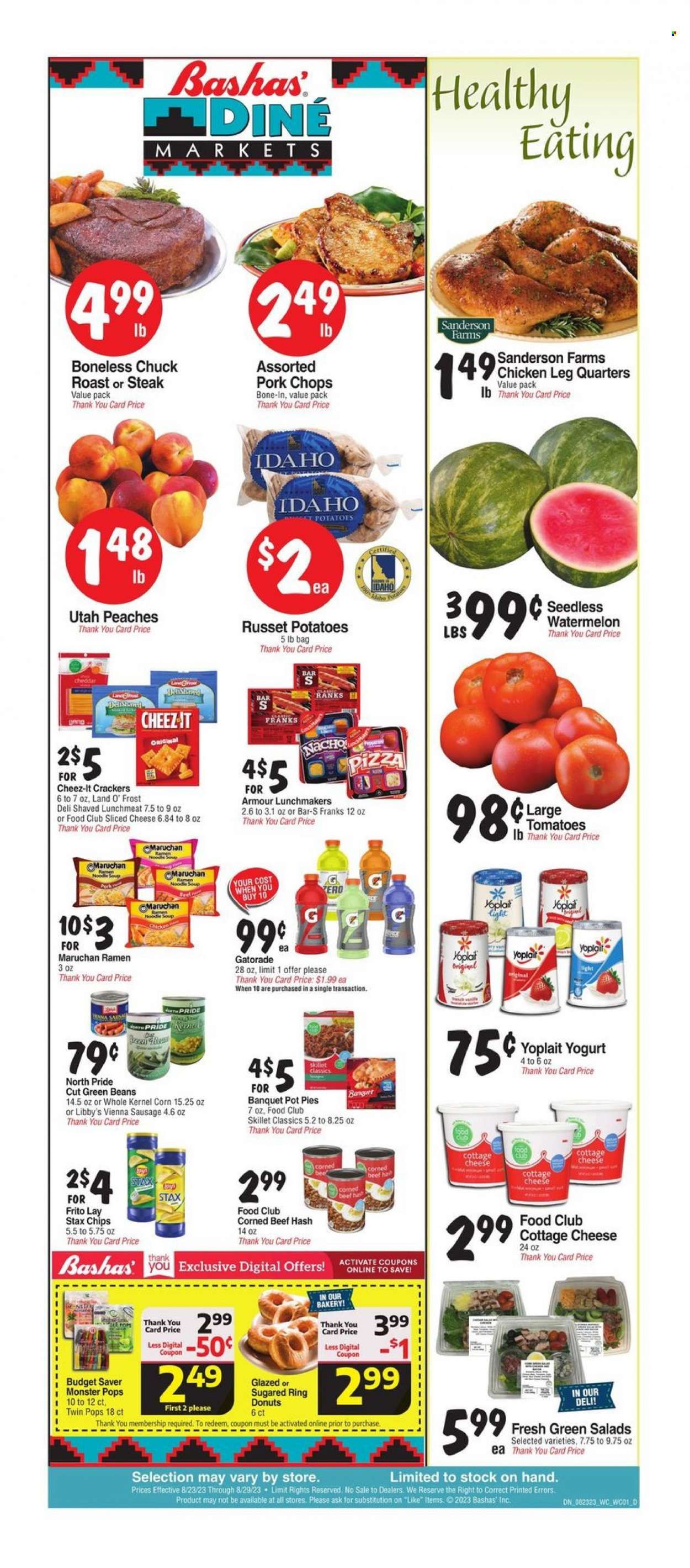 Bashas' Diné Markets (AZ, NM) Weekly Ad Flyer Specials August 23 to August 29, 2023