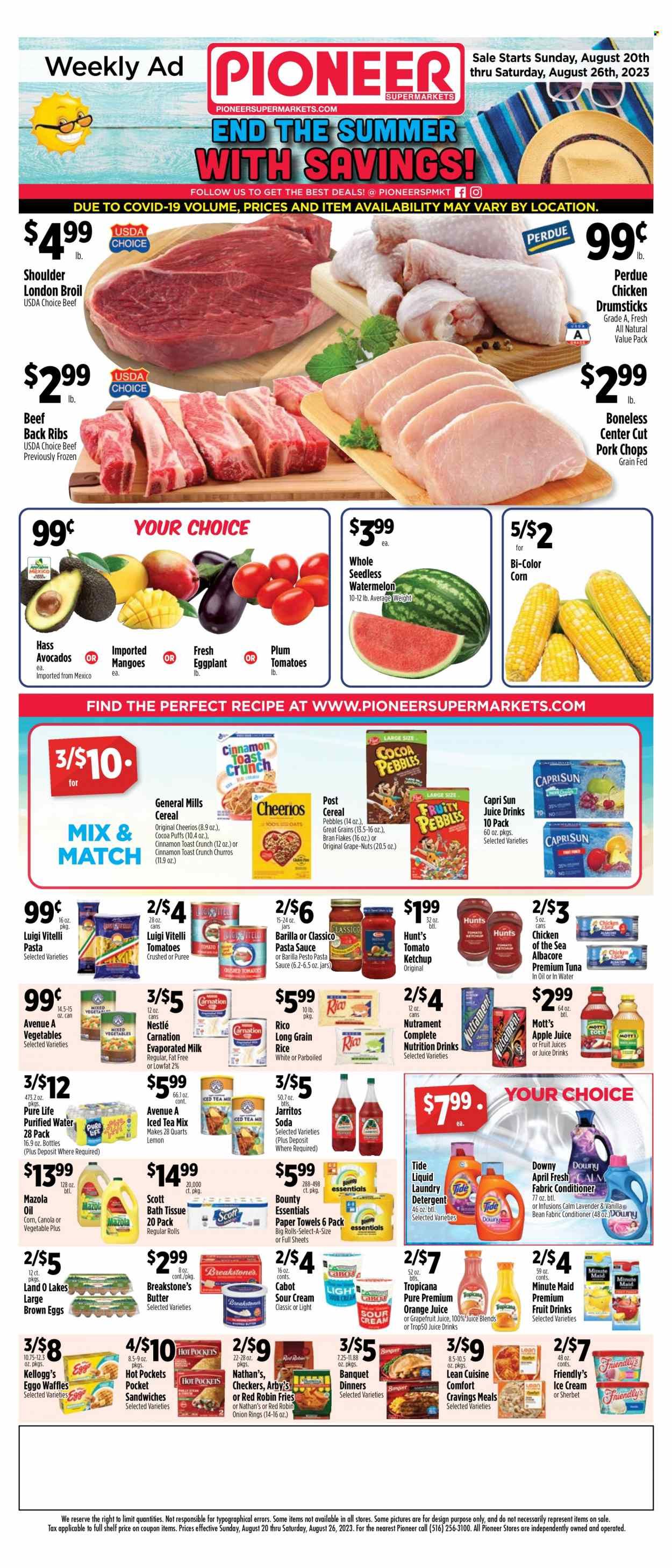 Pioneer Supermarkets (NJ, NY) Weekly Ad Flyer Specials August 20 to August 26, 2023