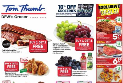 Tom Thumb (TX) Weekly Ad Flyer Specials August 23 to August 29, 2023