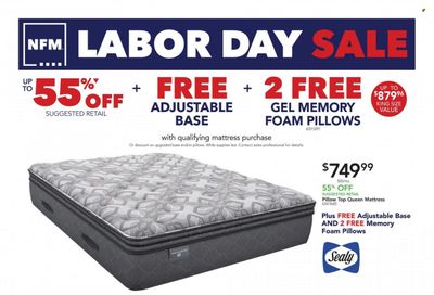 Nebraska Furniture Mart (IA, KS, NE, TX) Weekly Ad Flyer Specials August 23 to August 29, 2023