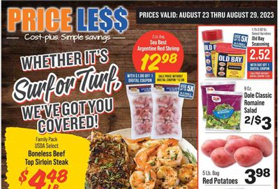 Price Less Foods Weekly Ad Flyer Specials August 23 to August 29, 2023