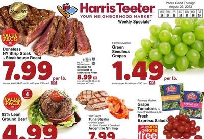 Harris Teeter Weekly Ad Flyer Specials August 23 to August 29, 2023
