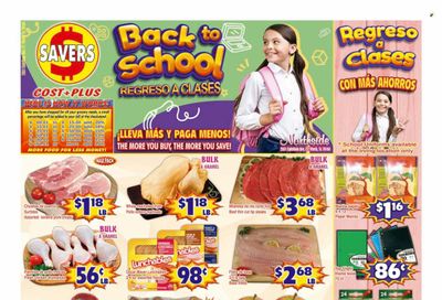Savers Cost Plus (TX) Weekly Ad Flyer Specials August 23 to August 29, 2023