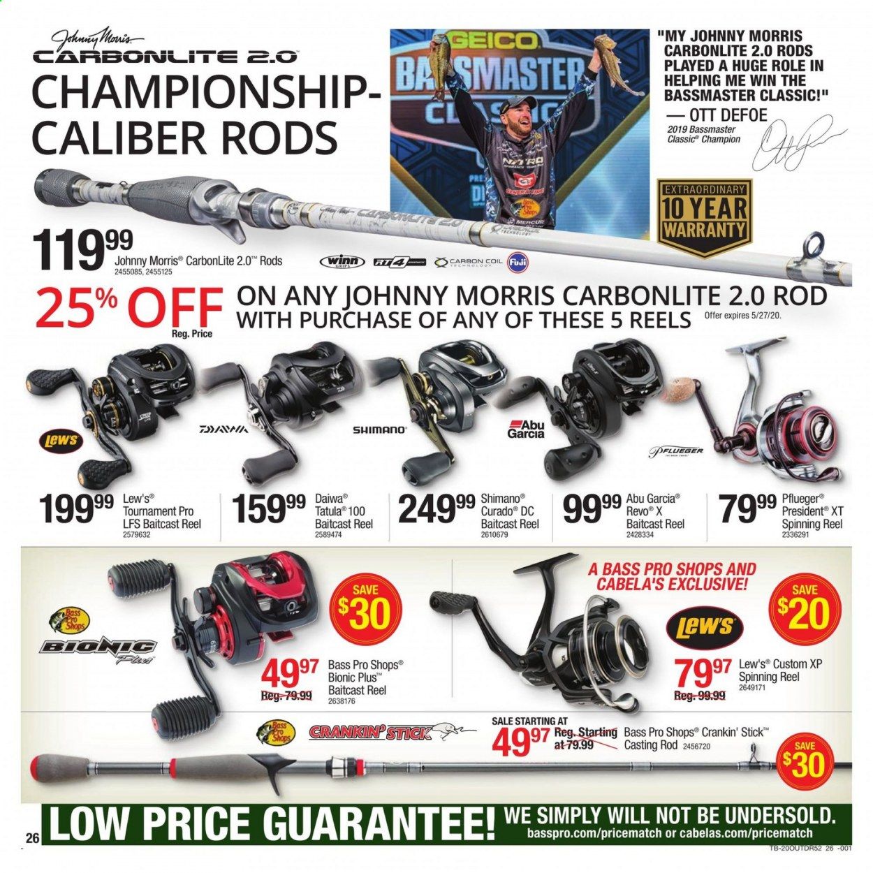Cabela's Weekly Ad & Flyer May 14 to 27