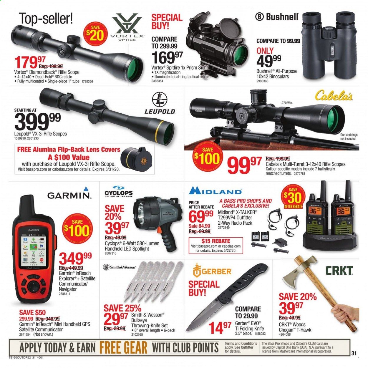 Cabela's Weekly Ad & Flyer May 14 to 27