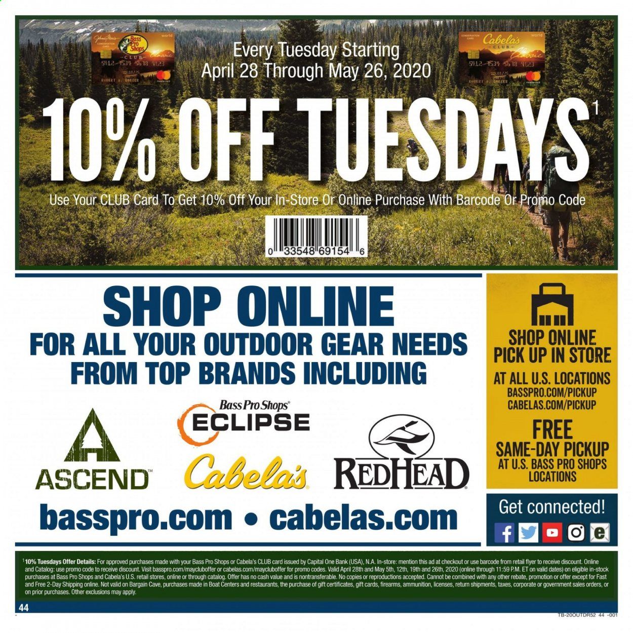 Cabela's Weekly Ad & Flyer May 14 to 27