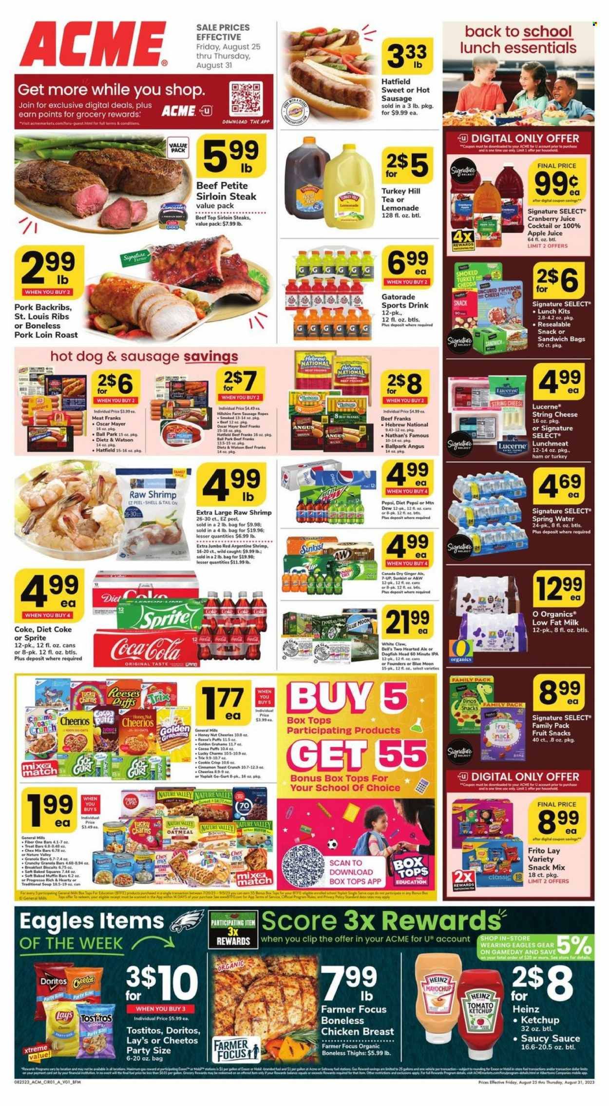 ACME (DE, MD, NJ, NY, PA) Weekly Ad Flyer Specials August 25 to August 31, 2023