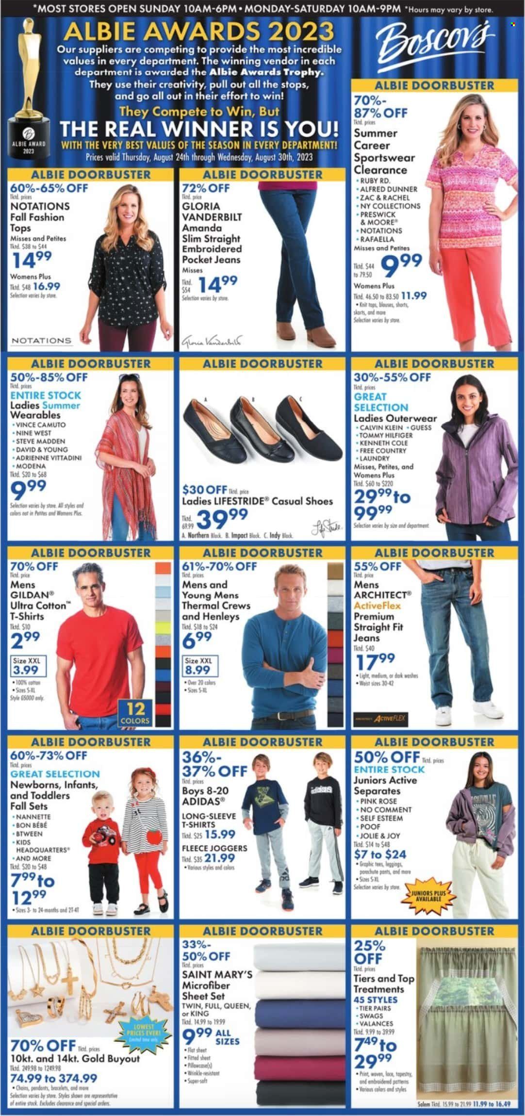 Boscov's (CT, DE, MD, NJ, NY, PA) Weekly Ad Flyer Specials August 24 to August 30, 2023