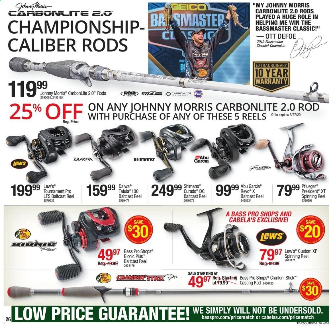 Bass Pro Shops Weekly Ad & Flyer May 14 to 27