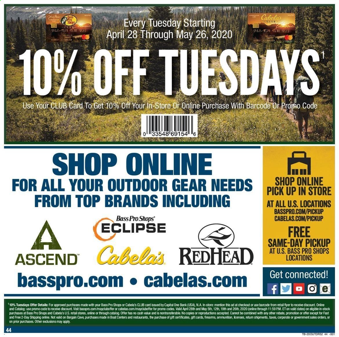 Bass Pro Shops Weekly Ad & Flyer May 14 to 27