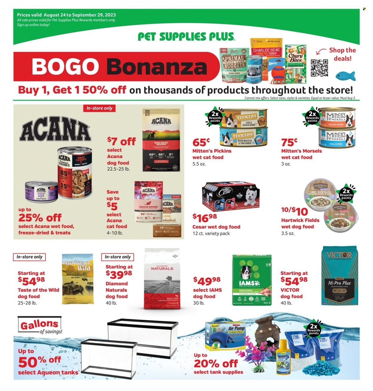 Pet Supplies Plus Weekly Ad Flyer Specials August 24 to September 29, 2023