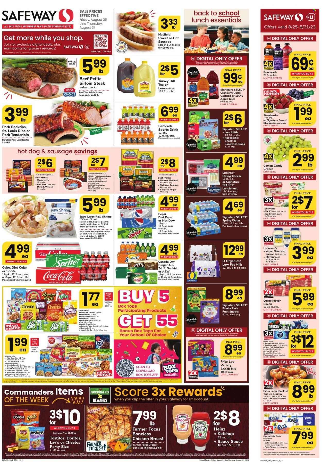 Safeway (DC, MD) Weekly Ad Flyer Specials August 25 to August 31, 2023