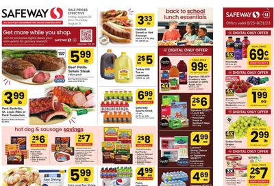Safeway (MD) Weekly Ad Flyer Specials August 25 to August 31, 2023