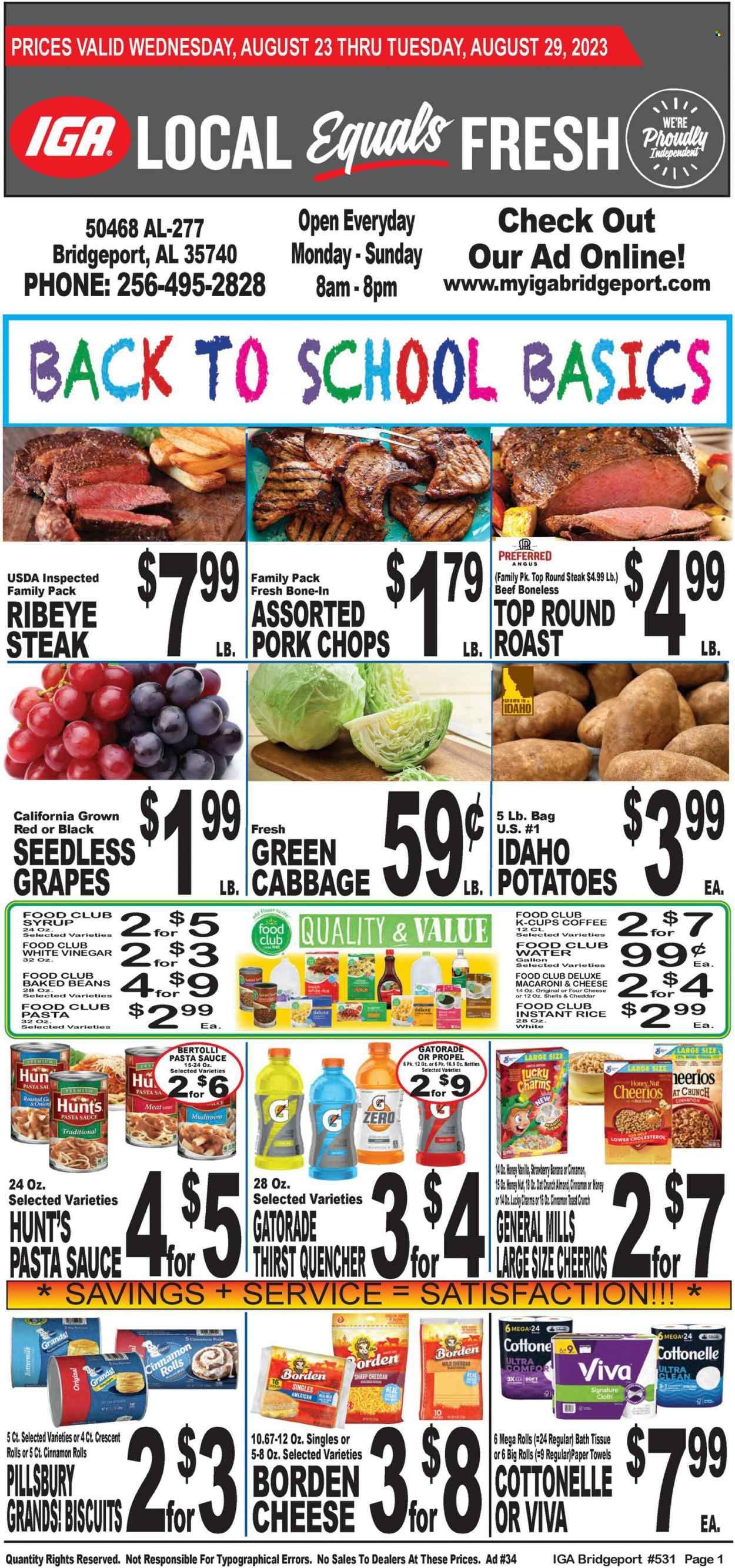 IGA (50) Weekly Ad Flyer Specials August 23 to August 29, 2023