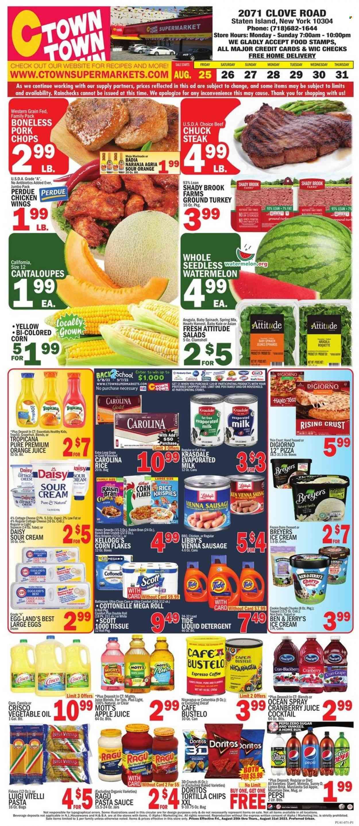 C-Town (CT, FL, MA, NJ, NY, PA) Weekly Ad Flyer Specials August 25 to August 31, 2023