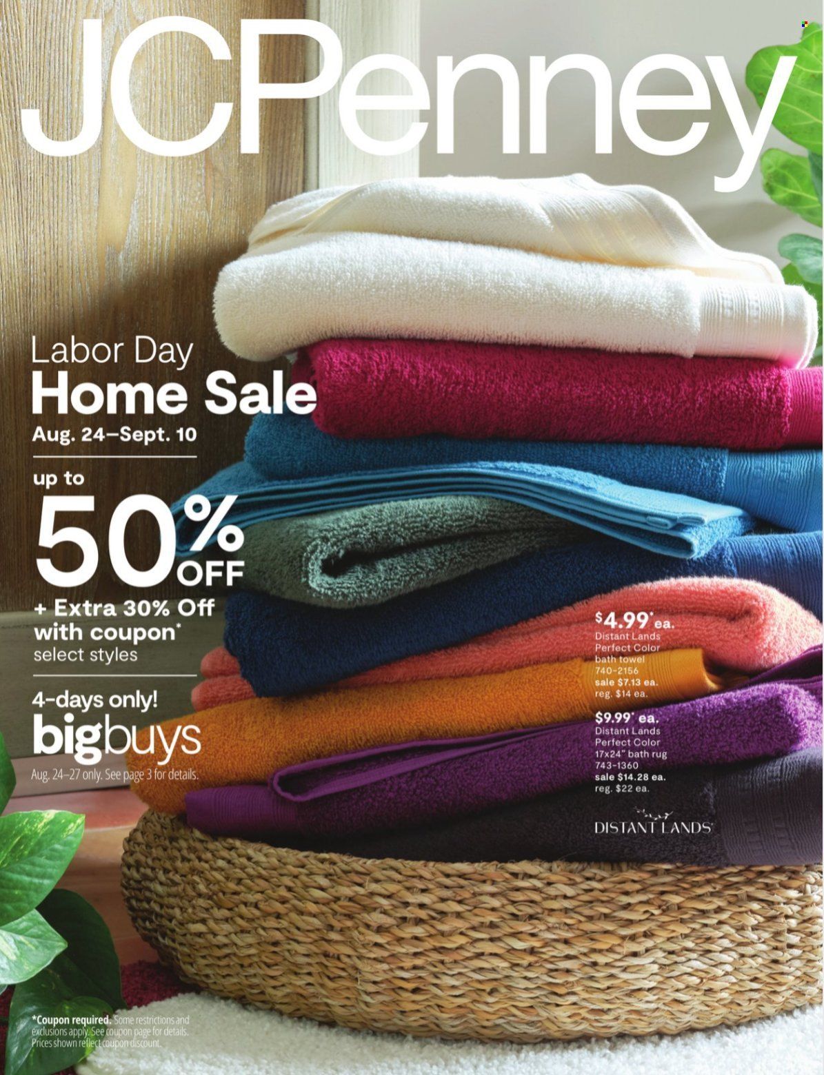 JCPenney Weekly Ad Flyer Specials August 24 to September 10, 2023