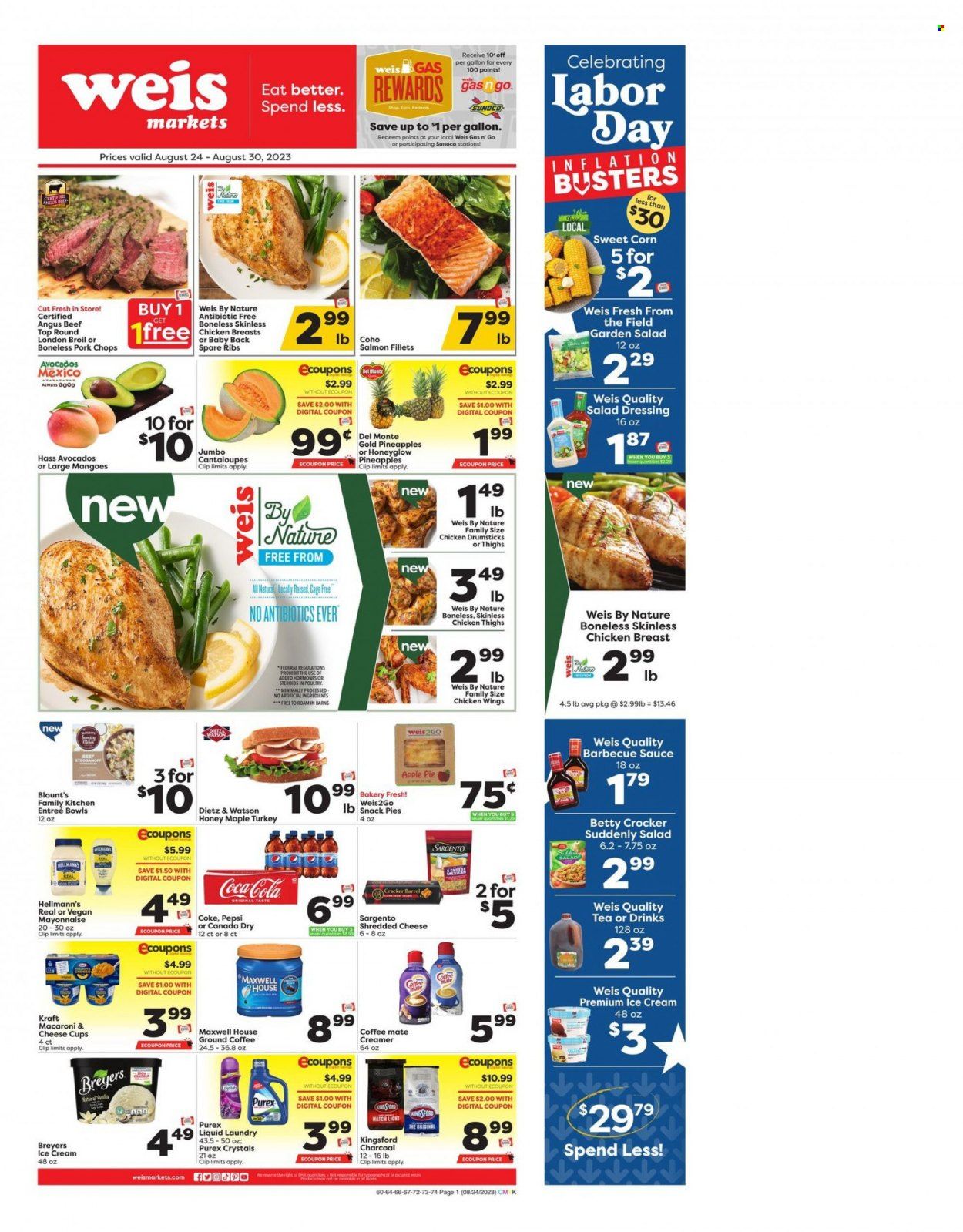 Weis (MD, NY, PA) Weekly Ad Flyer Specials August 24 to August 30, 2023