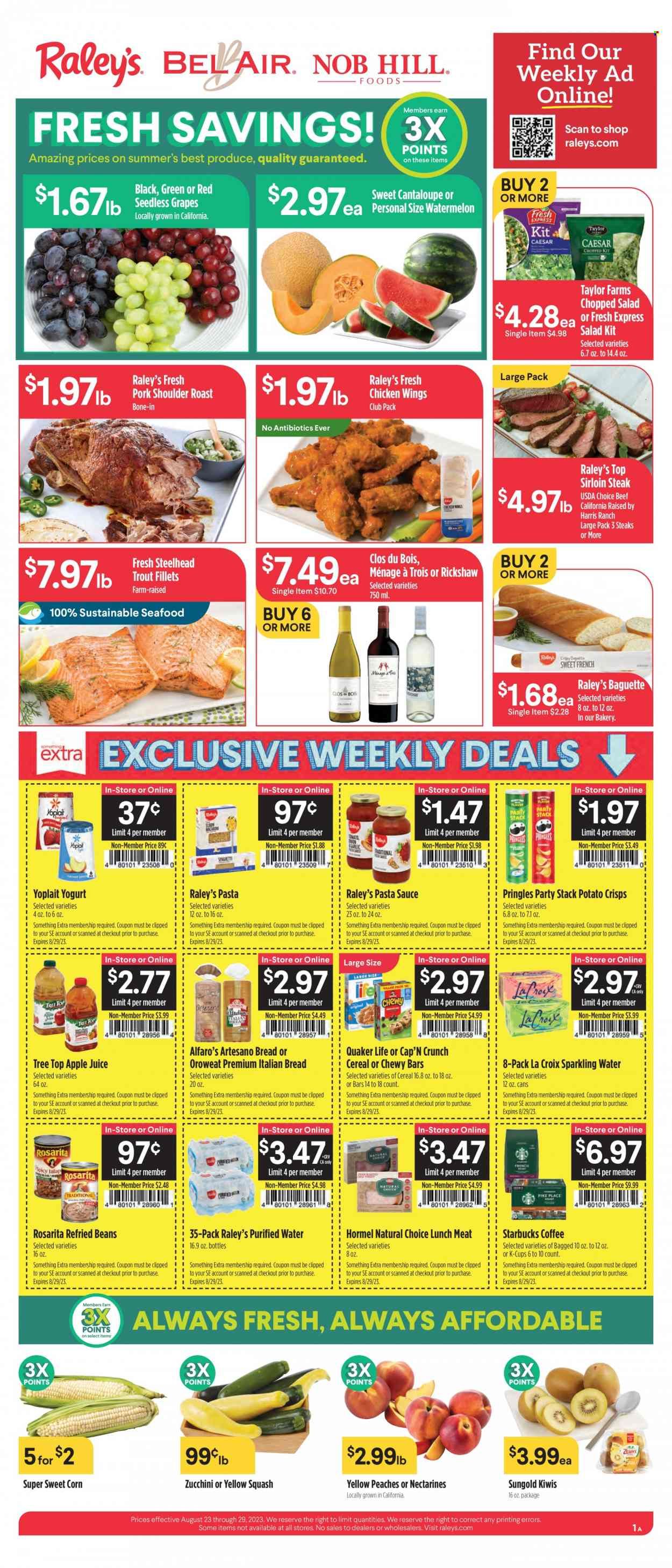 Raley's (CA, NV) Weekly Ad Flyer Specials August 23 to August 29, 2023