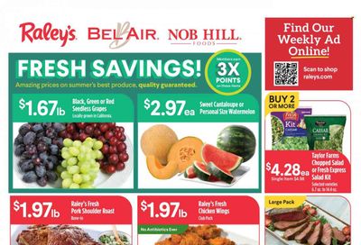 Raley's (CA, NV) Weekly Ad Flyer Specials August 23 to August 29, 2023