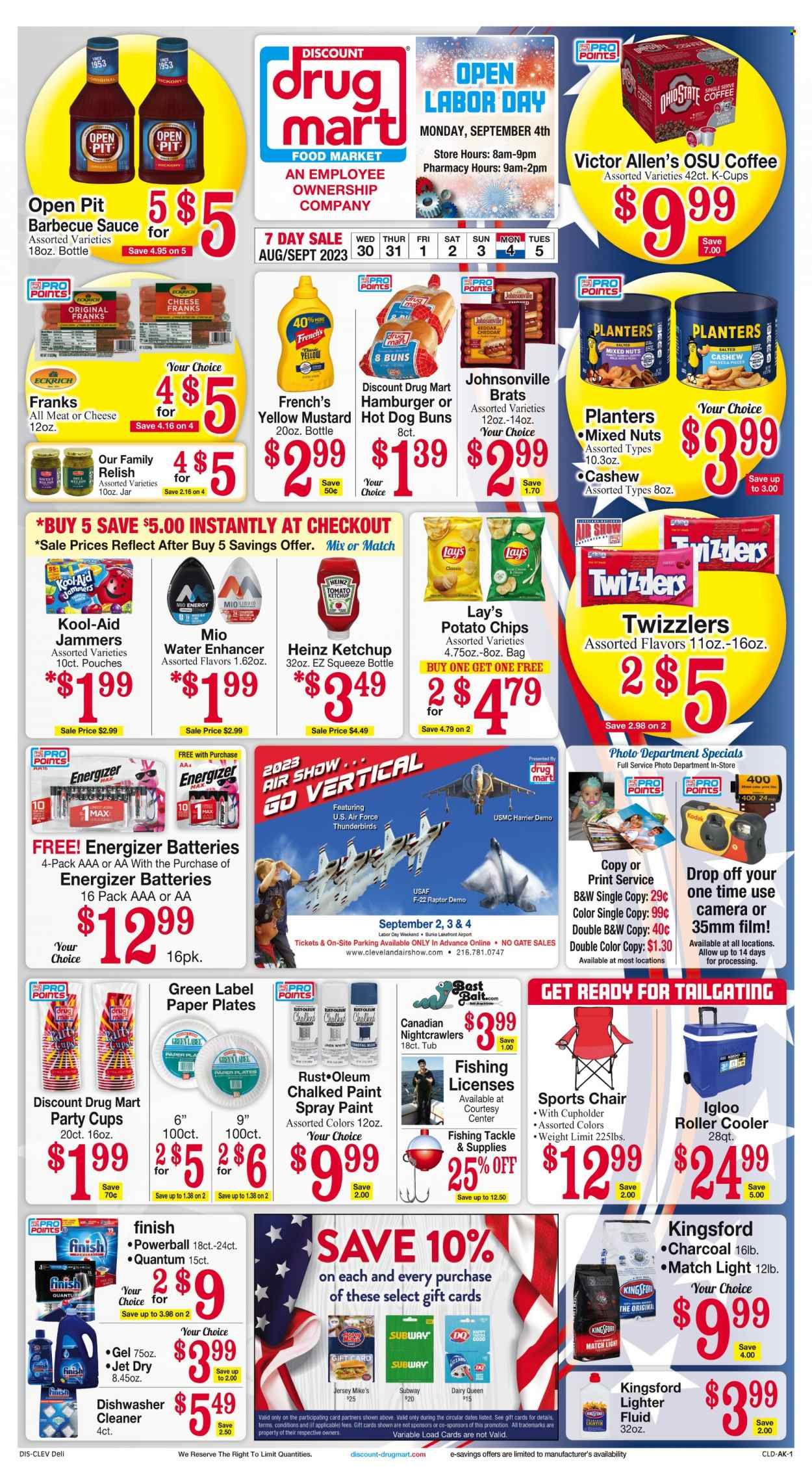 Discount Drug Mart (OH) Weekly Ad Flyer Specials August 30 to September 5, 2023