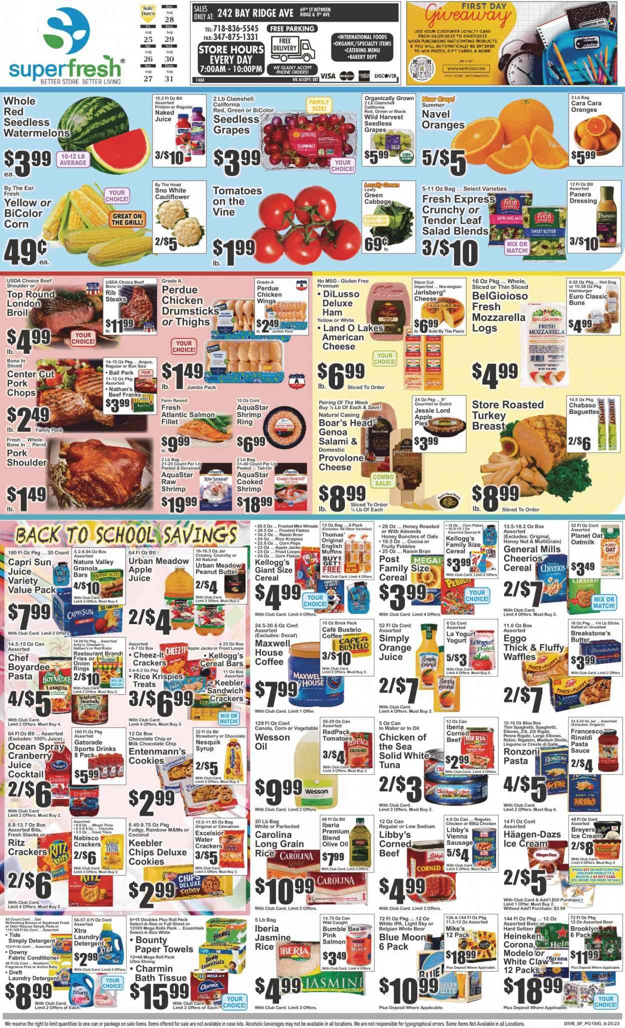 Super Fresh (NY) Weekly Ad Flyer Specials August 25 to August 31, 2023