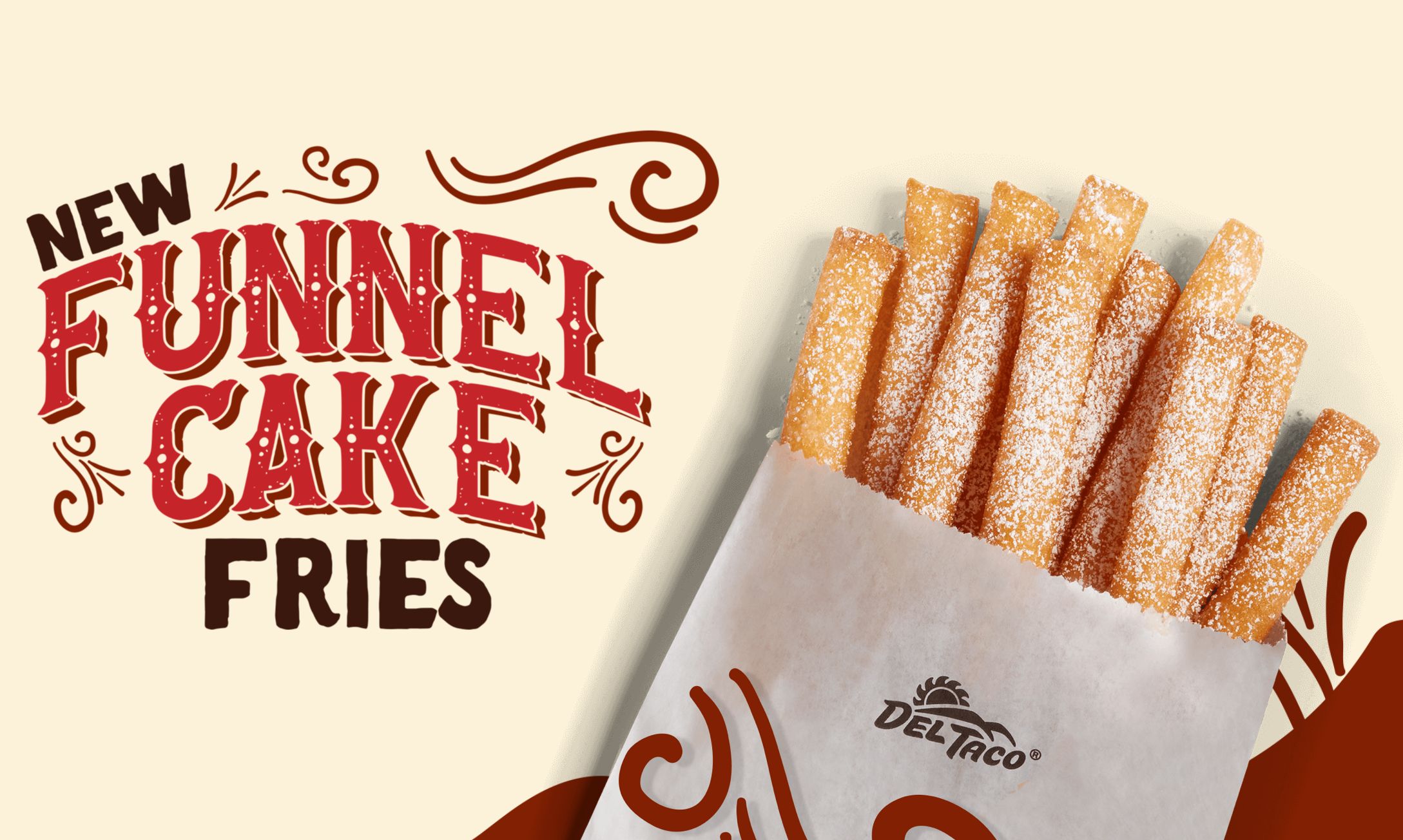 Del Taco Launches their Brand New Funnel Cake Fries Del Taco Launches their Brand New Funnel Cake Fries