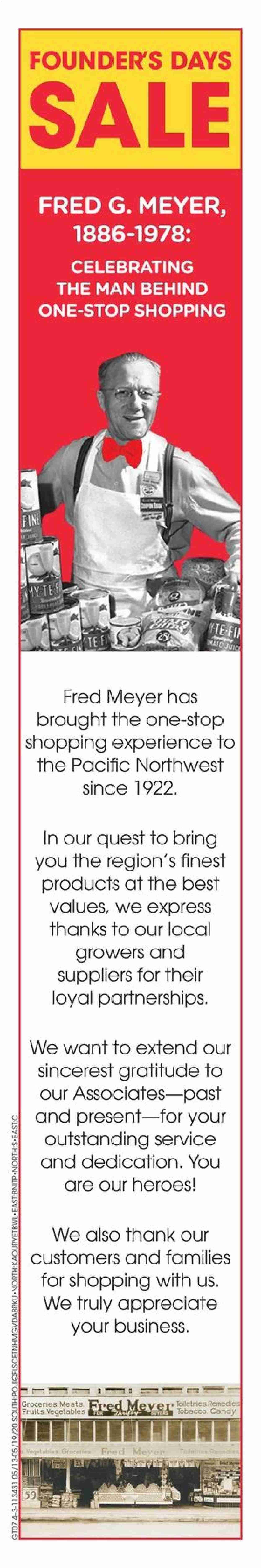 Fred Meyer Weekly Ad & Flyer May 13 to 19