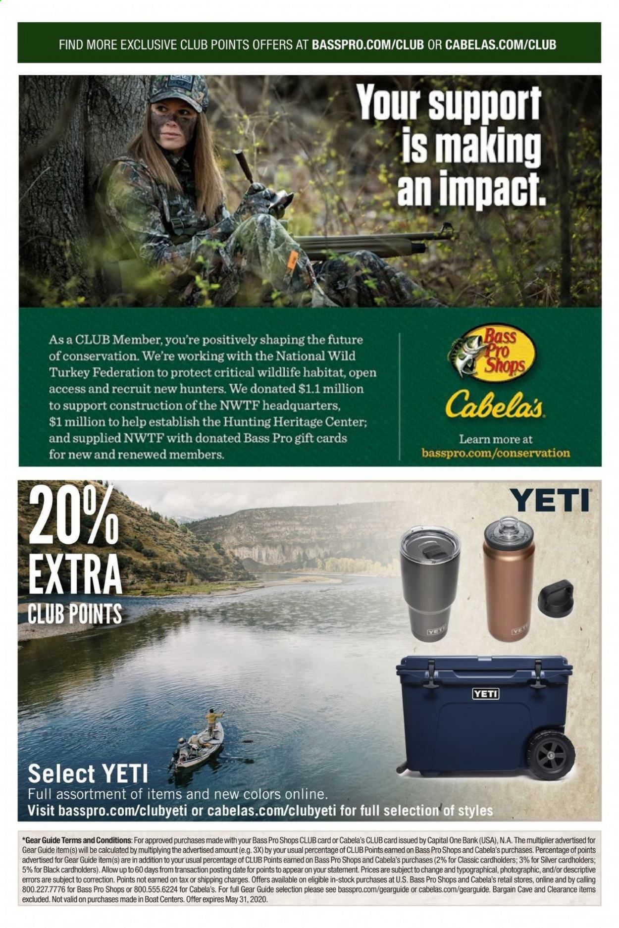 Cabela's Weekly Ad & Flyer May 1 to 31