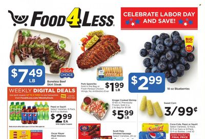 Food 4 Less (IL) Weekly Ad Flyer Specials August 30 to September 5, 2023