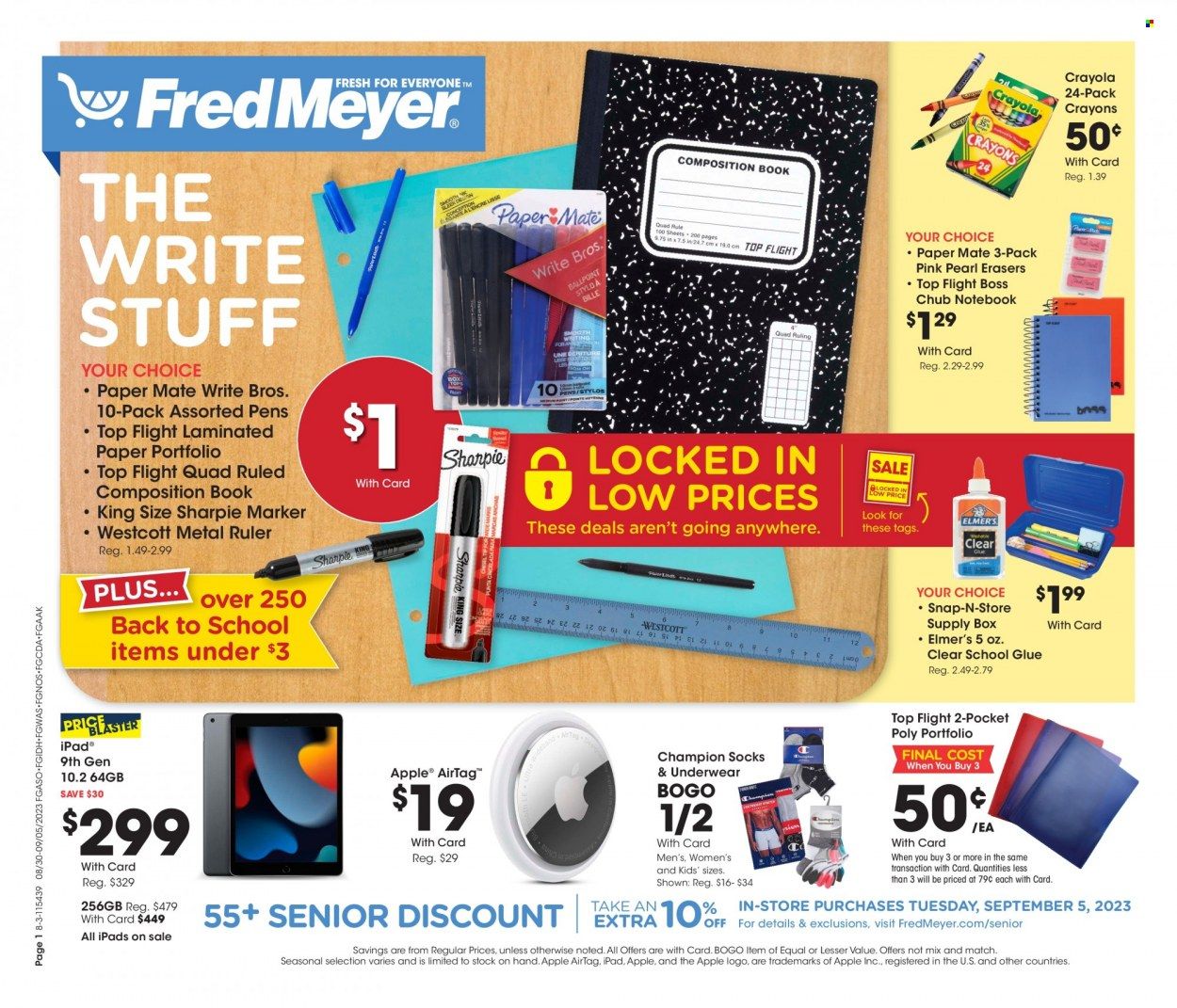 Fred Meyer (OR, WA) Weekly Ad Flyer Specials August 30 to September 5, 2023