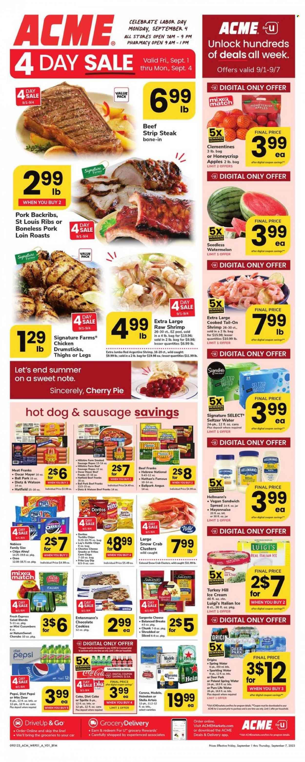ACME (DE, NJ, NY, PA) Weekly Ad Flyer Specials September 1 to September 7, 2023
