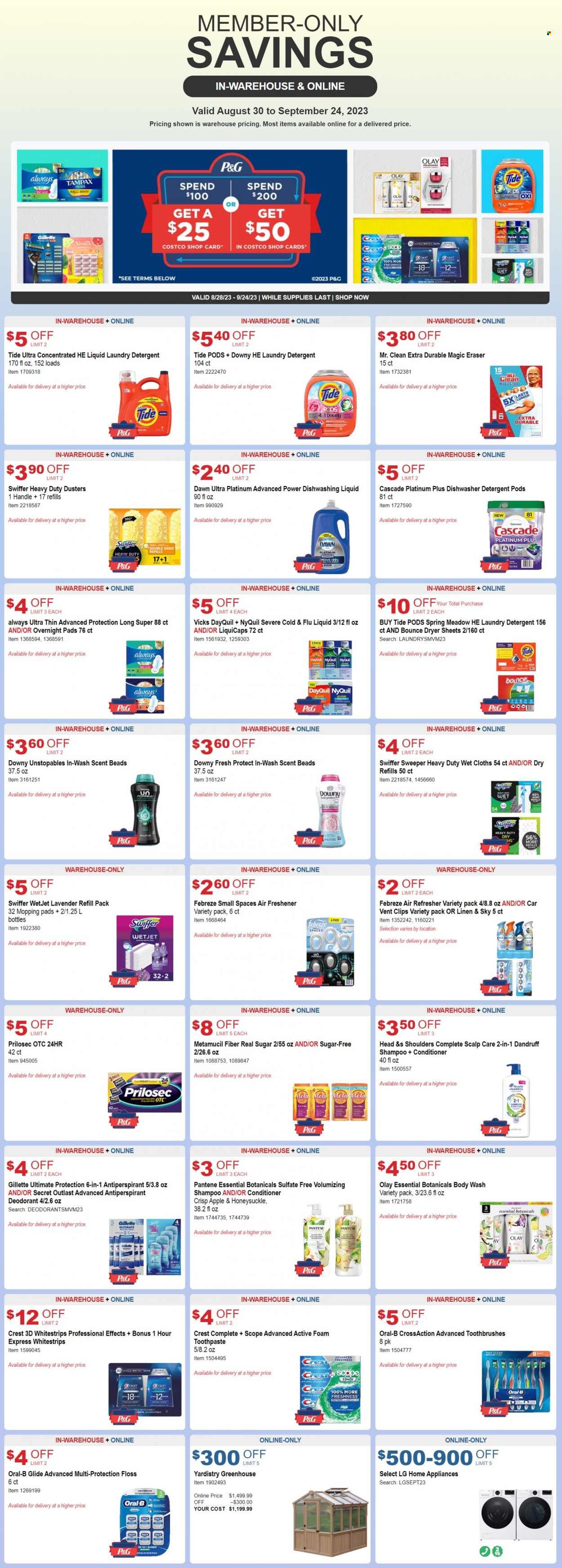 Costco Weekly Ad Flyer Specials August 30 to September 24, 2023