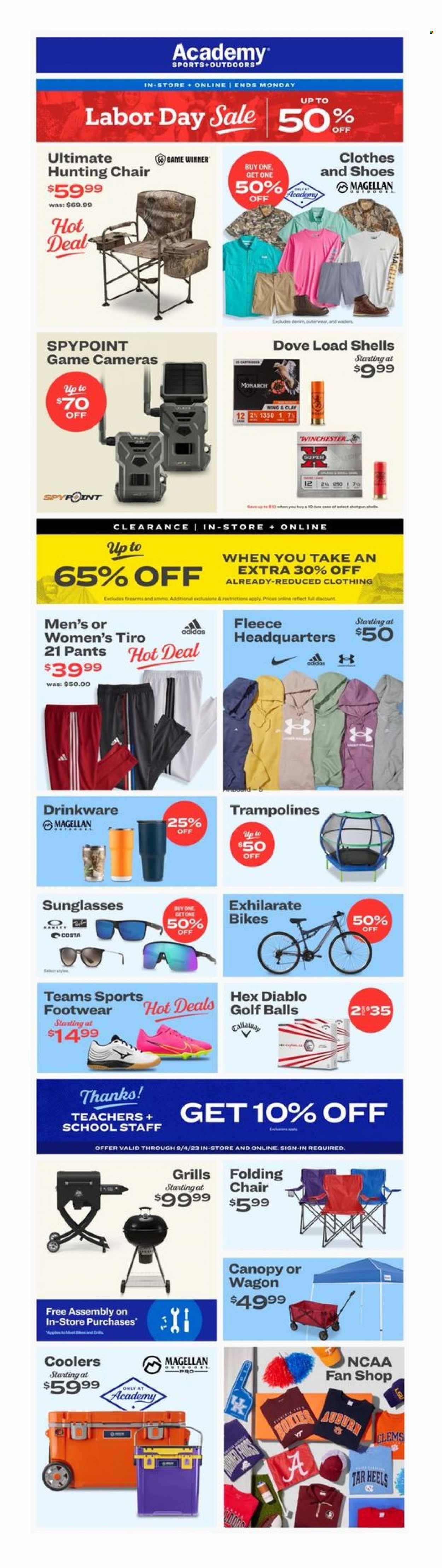 Academy Sports + Outdoors Weekly Ad Flyer Specials August 31 to September 4, 2023